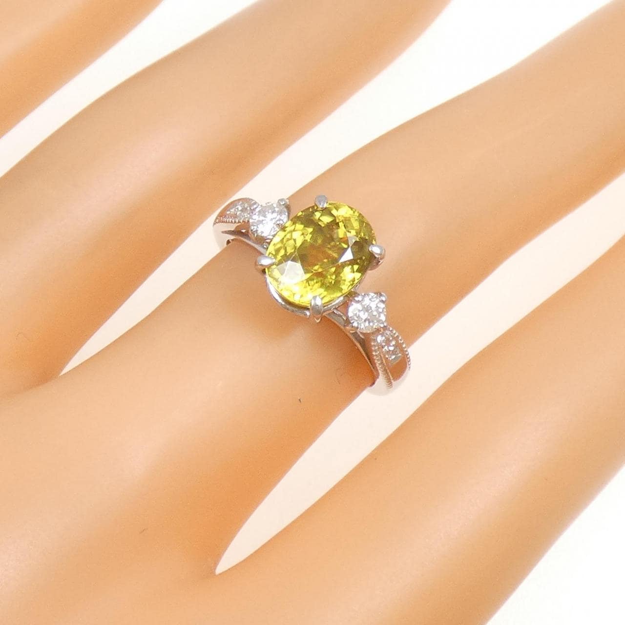 PT900 スフェーン リング 2.62CT