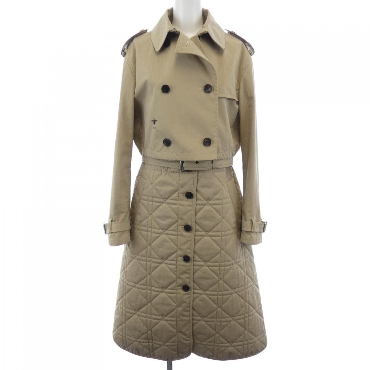 Christian DIOR MACROCANNAGE Coat 257M28A3332