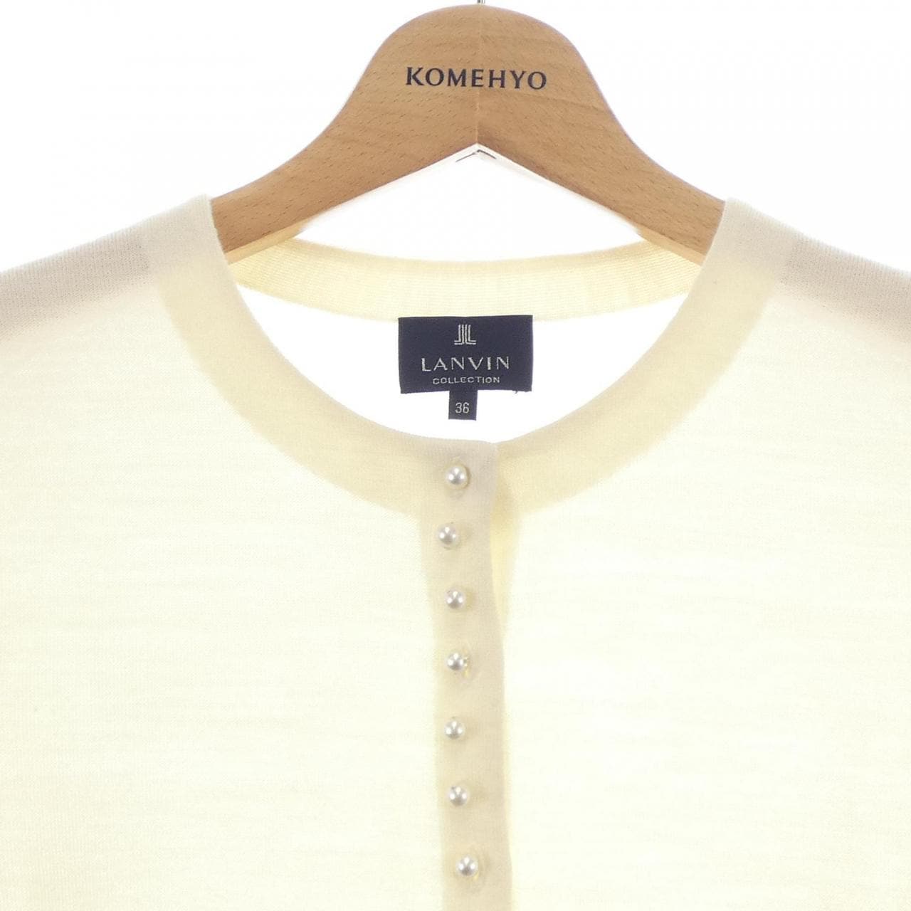 ランバンコレクション LANVIN COLLECTION カーディガン