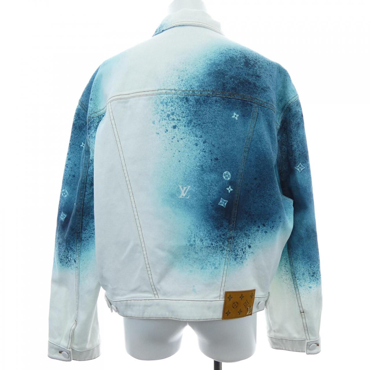 ルイヴィトン LOUIS VUITTON LVスプレーデニムジャケット HOA10WU14 デニムジャケット