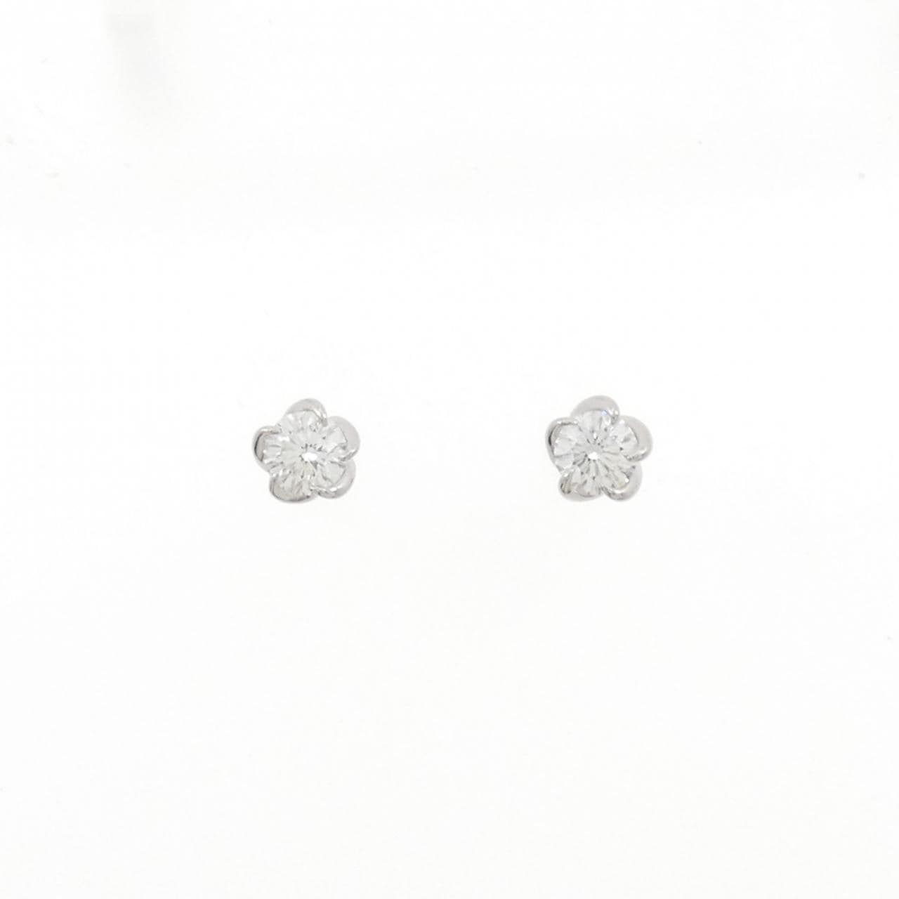 PT900 ダイヤモンド ピアス 0.509CT