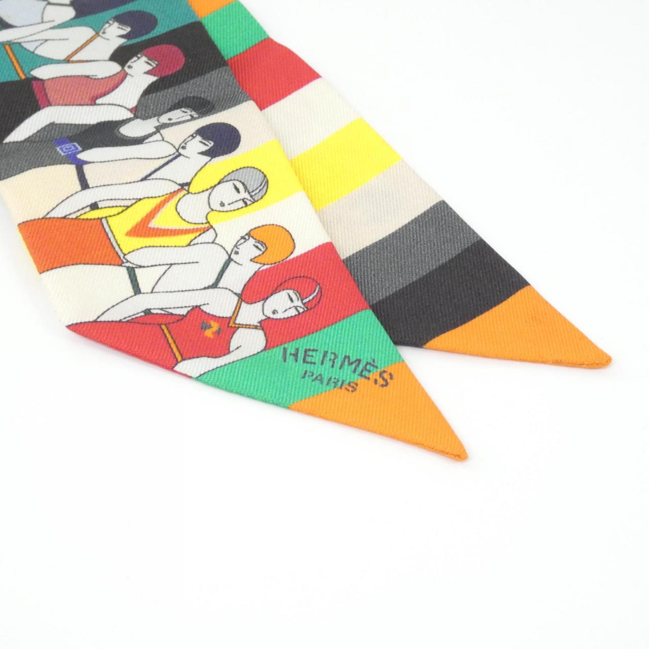 エルメス LES BAIGNEUSES ツイリー 062748S スカーフ