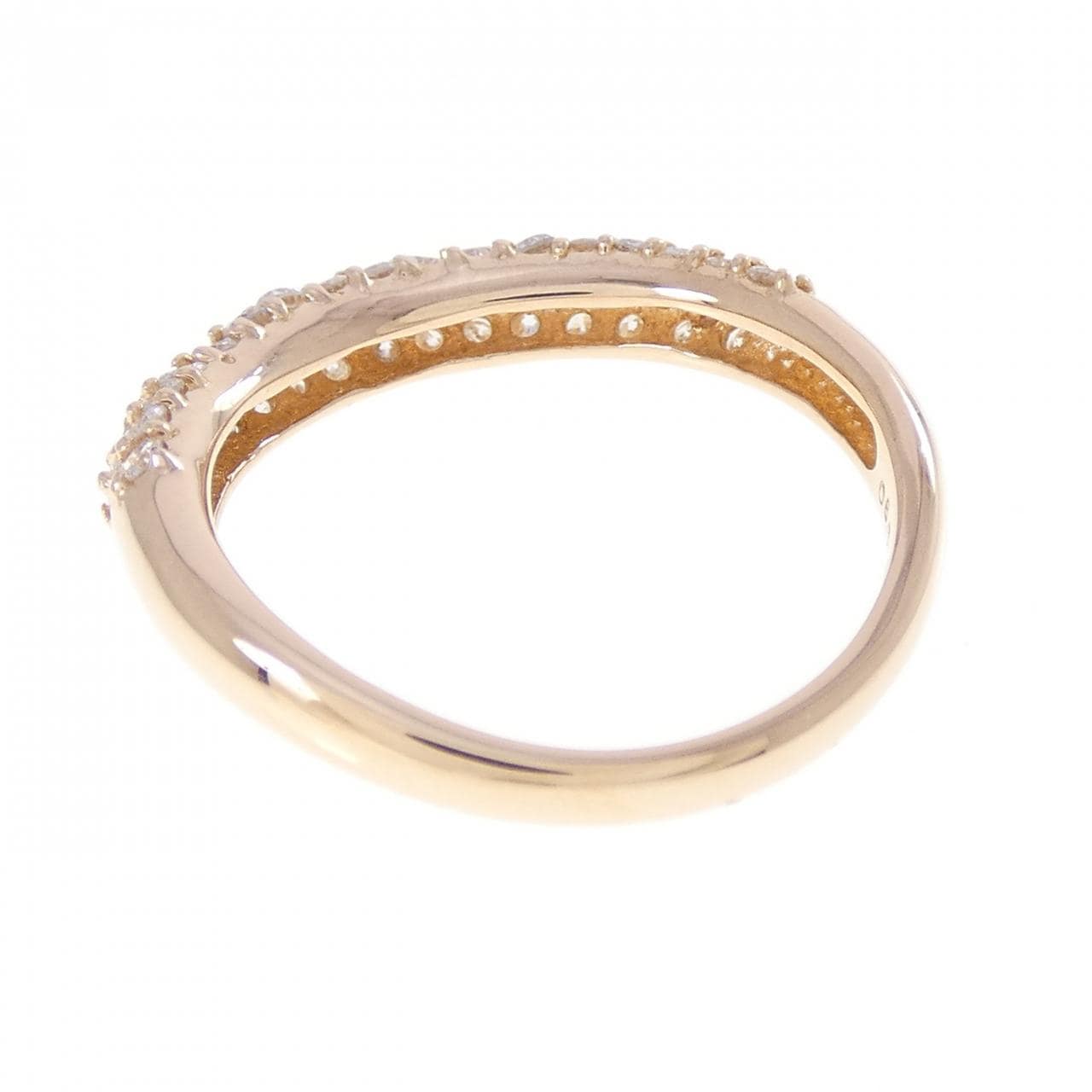 K18PG ダイヤモンド リング 0.90CT