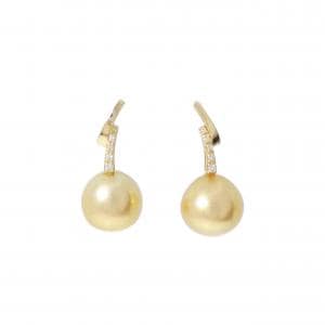 White Butterfly Pearl earrings/earrings