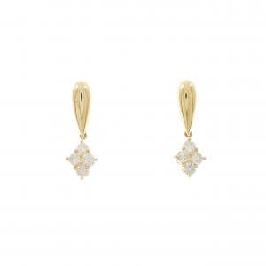 K18YG ダイヤモンド ピアス 0.30CT