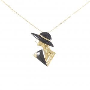 K18YG オニキス ネックレス