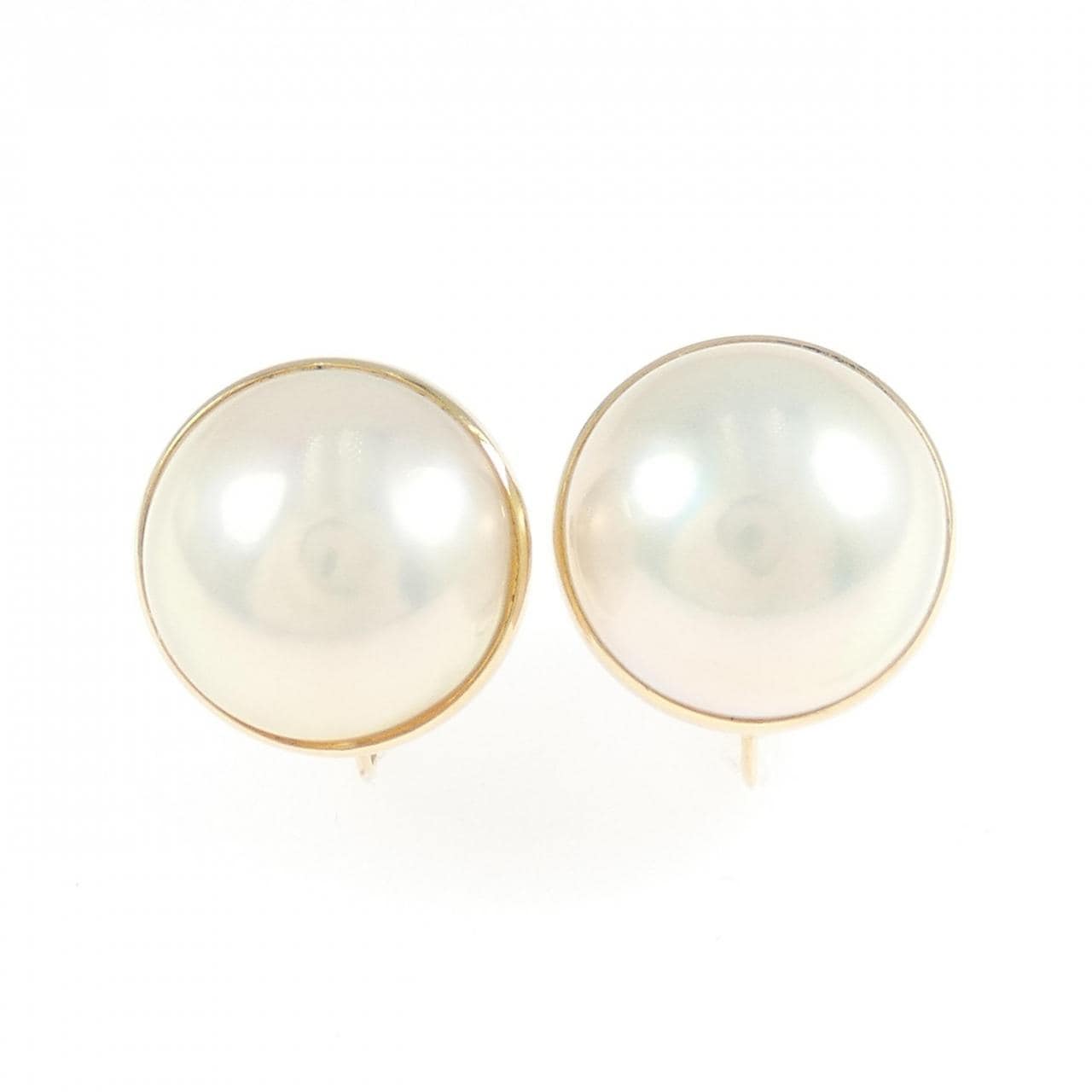 K18YG マベパール イヤリング