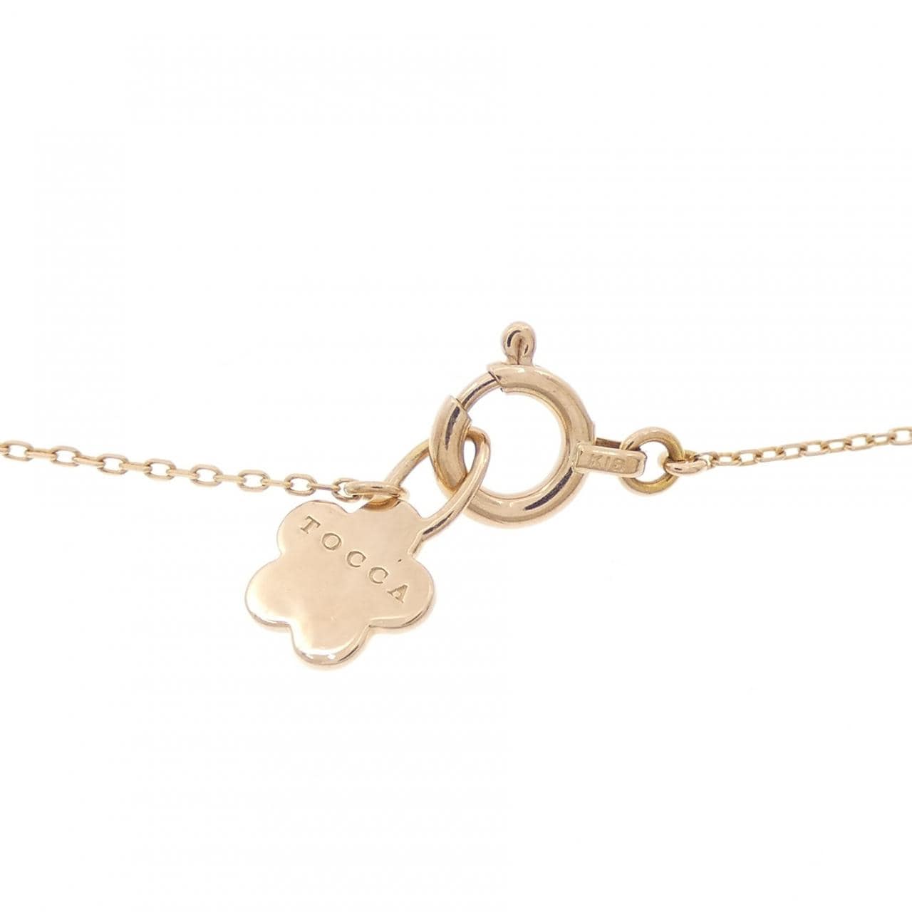 K18PG ダイヤモンド ネックレス 0.17CT