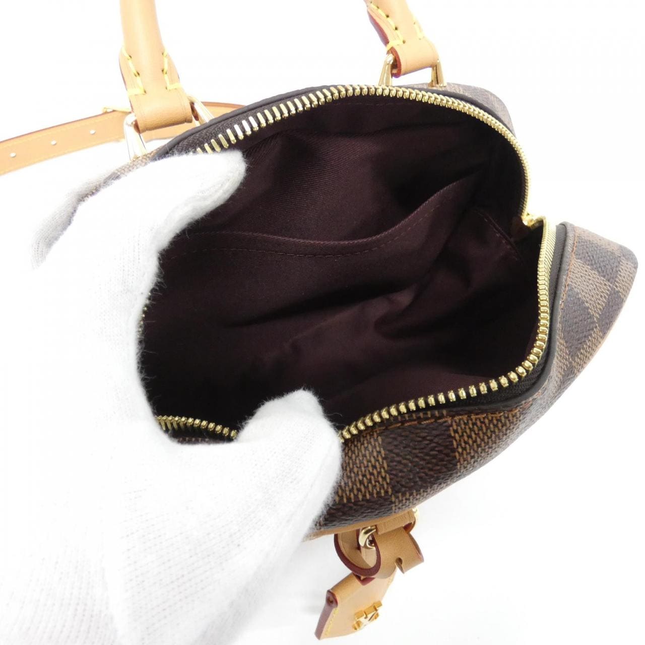 ルイヴィトン ダミエ ヴァリゼット スープルBB N50065 ショルダーバッグ