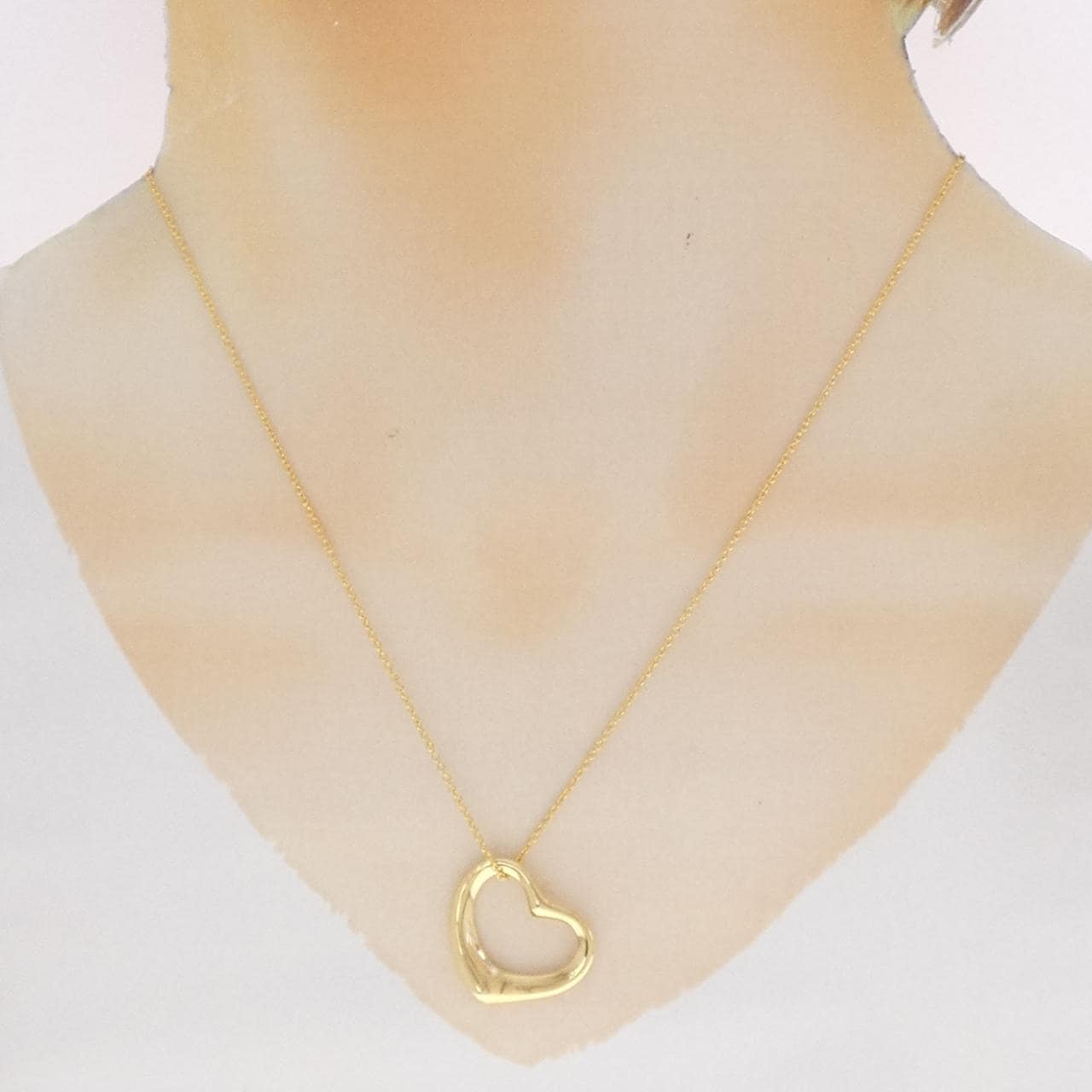 ティファニー オープンハート ネックレス