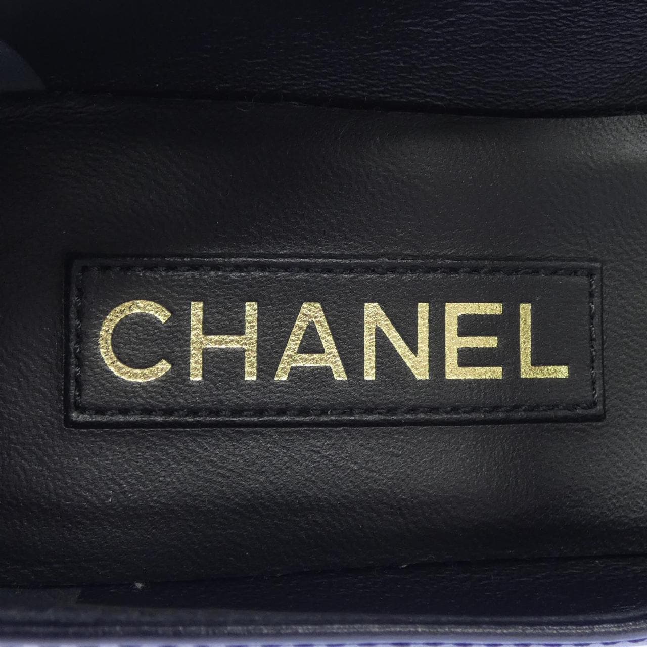 シャネル CHANEL メリージェーン G45280B15786 フラットシューズ