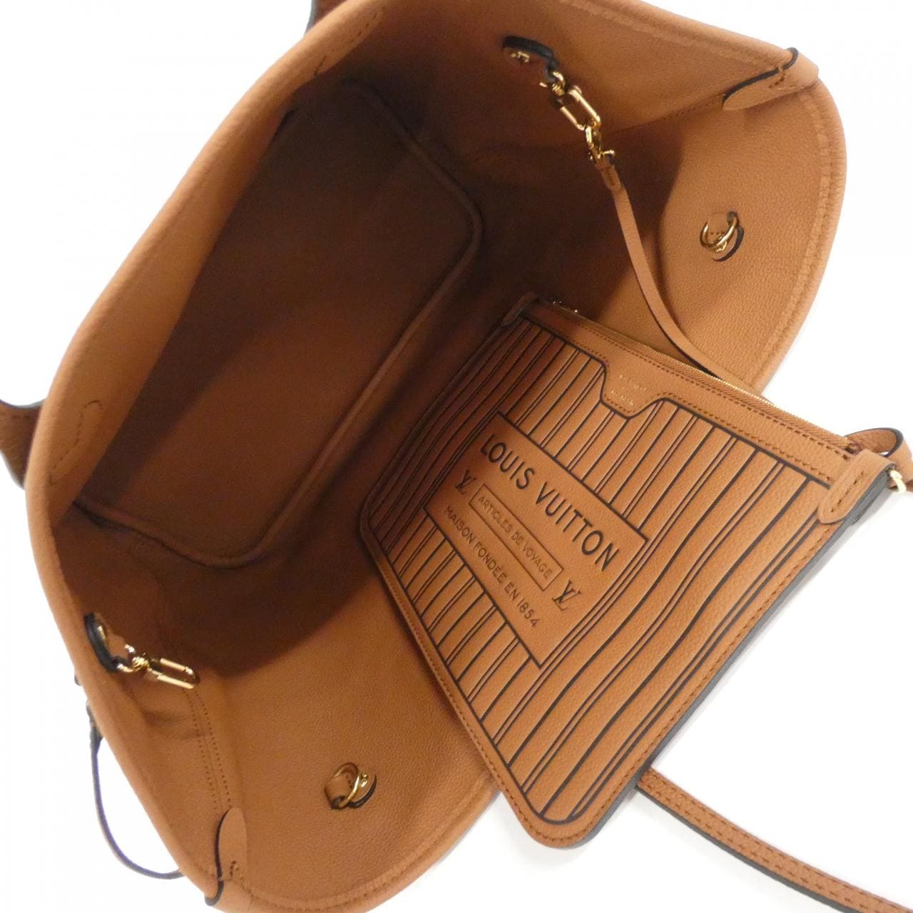 ルイヴィトン モノグラム ネヴァーフル インサイドアウト MM M12061 バッグ