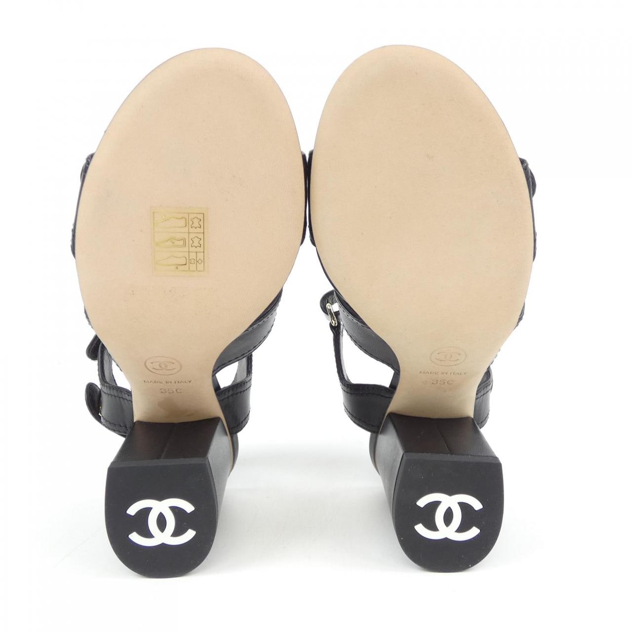 シャネル CHANEL ターンロック G37387X01000 サンダル