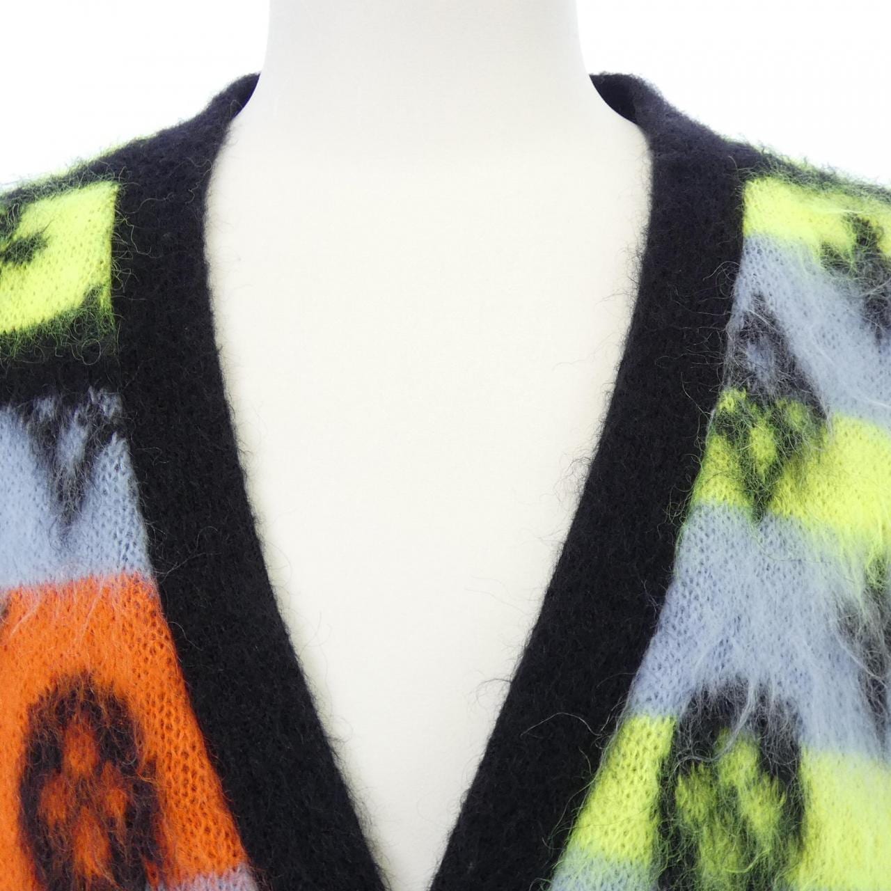 ルイヴィトン LOUIS VUITTON モノグラムモヘアカーディガン HNN05WNE5 カーディガン