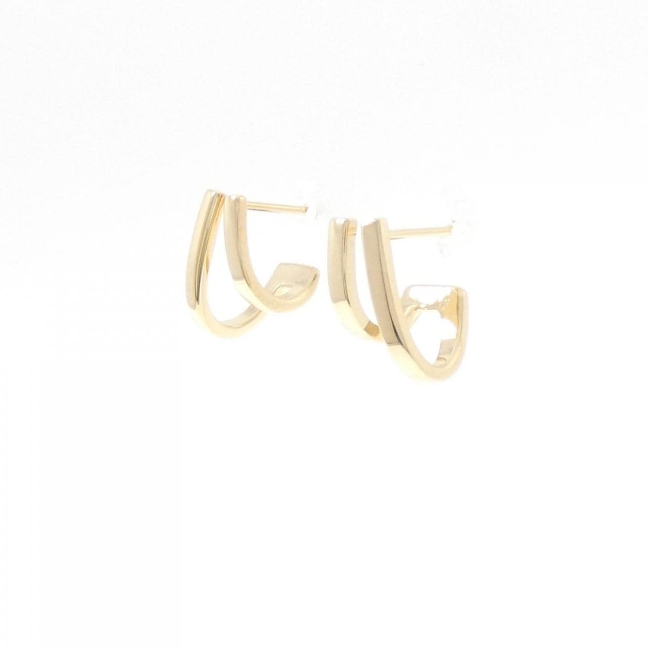 K18YG earrings