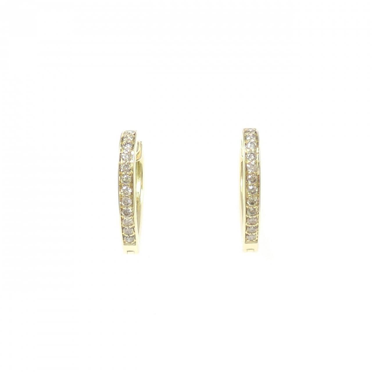 ジーエスティービー ダイヤモンド ピアス 0.24CT