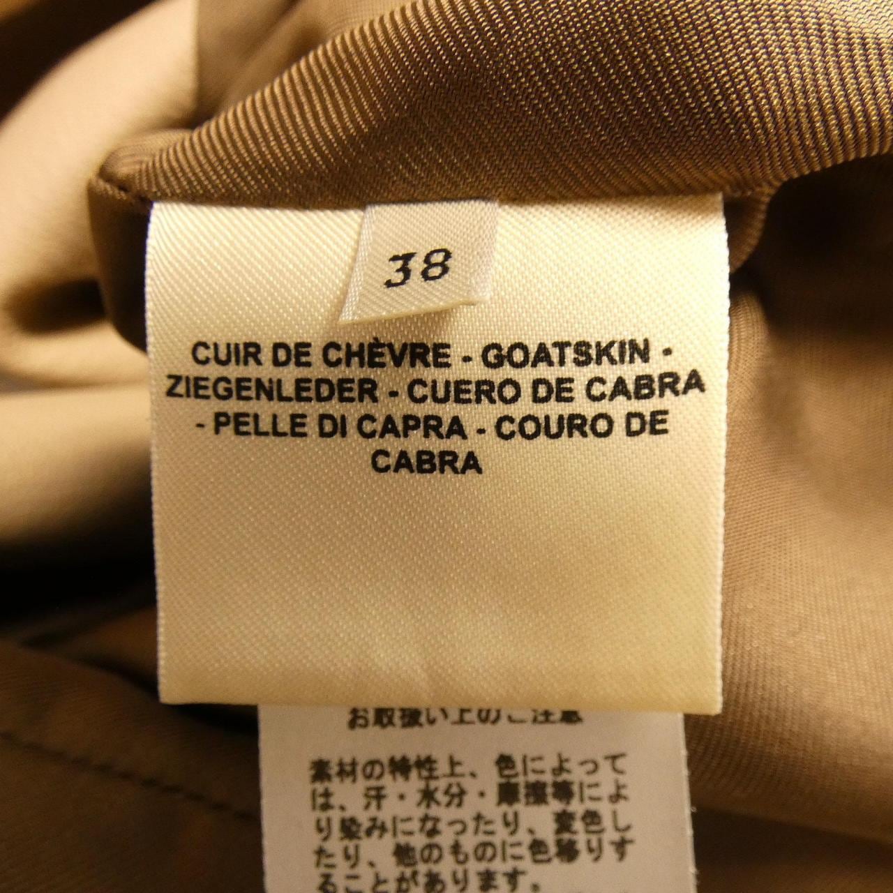 エルメス HERMES *17-7000. レザージャケット