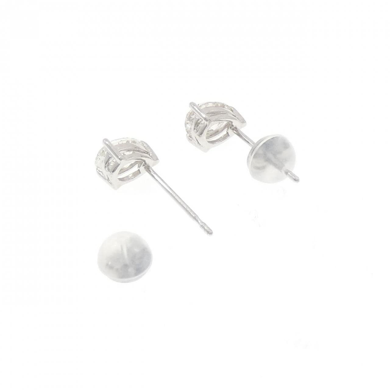 PT900 ダイヤモンド ピアス