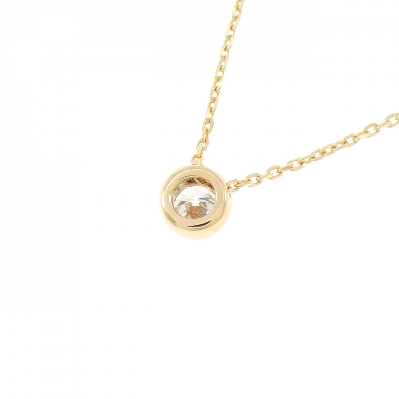 K18YG ダイヤモンド ネックレス 0.322CT
