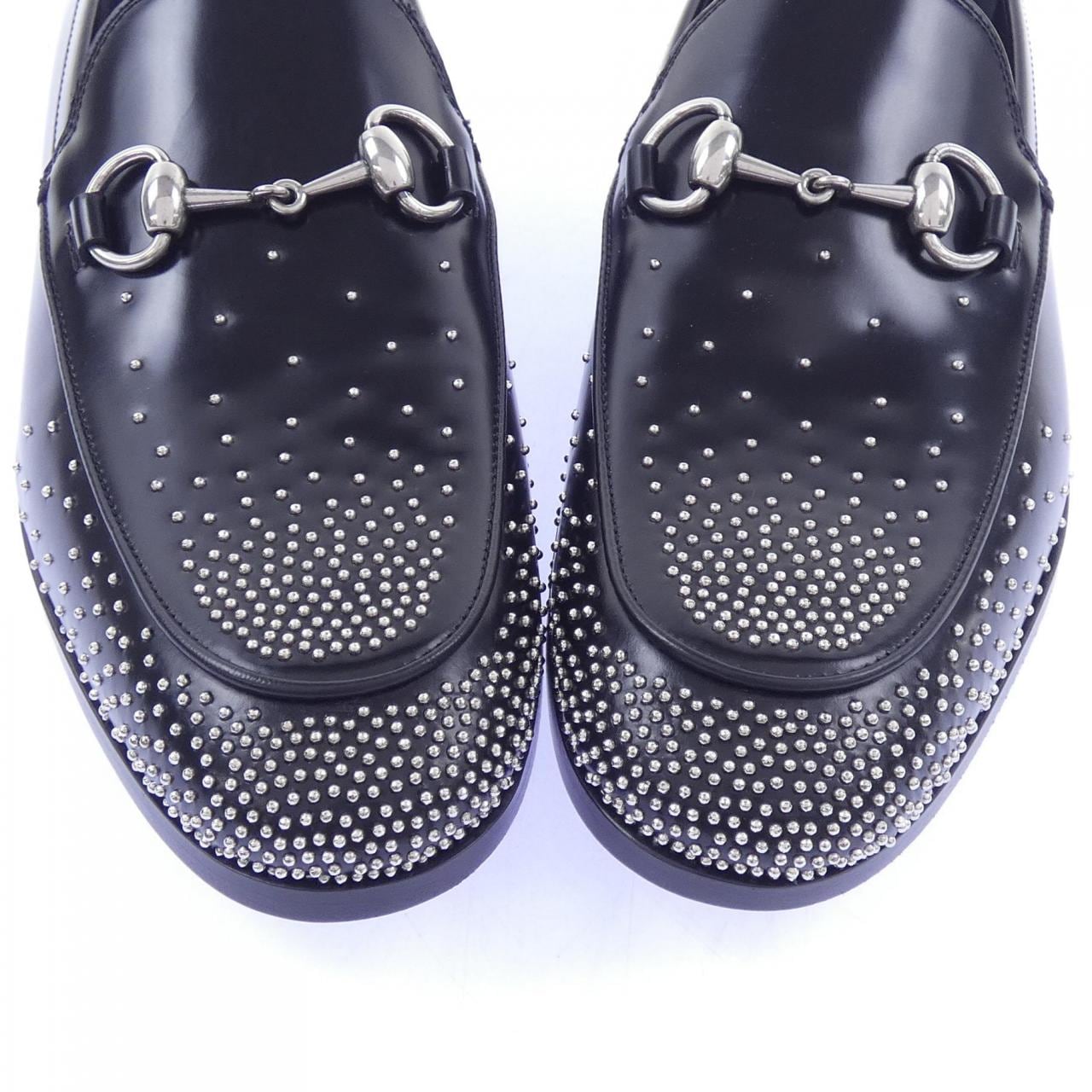 グッチ GUCCI スタッズホースビットローファー 851395 シューズ