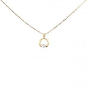 K18YG ダイヤモンド ネックレス 0.05CT