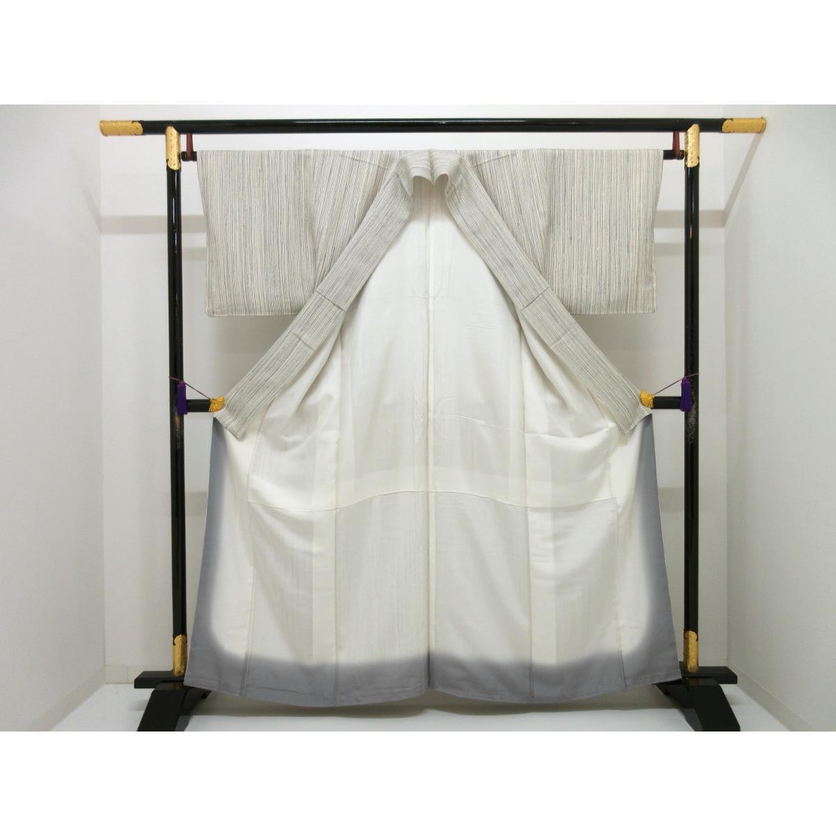 【未使用品】小紋　身幅Ｌ寸