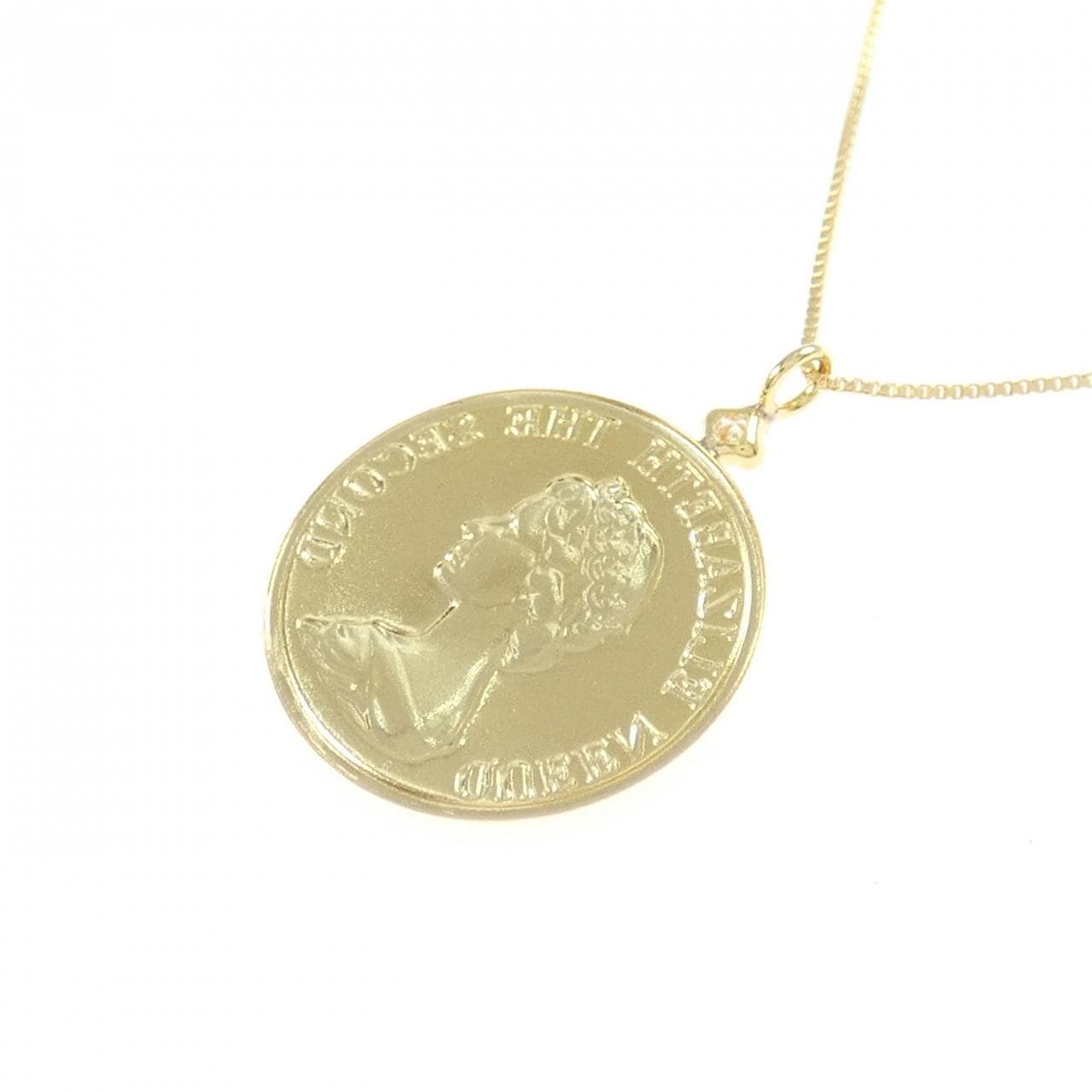 K18YG ダイヤモンド ネックレス 0.016CT