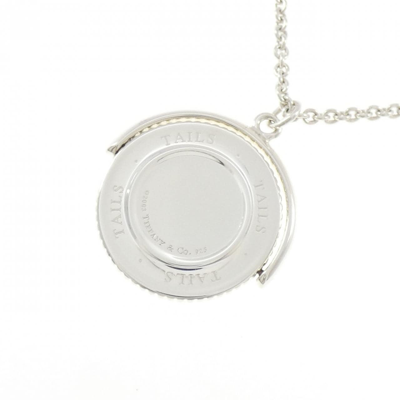 ティファニー コインエッジ ネックレス