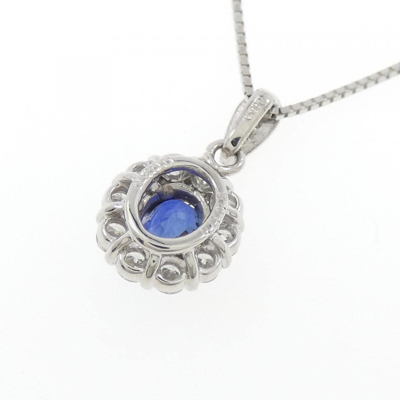 PT Sapphire Necklace 0.71CT