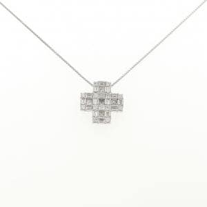 PT900/PT850 ダイヤモンド ネックレス 1.12CT
