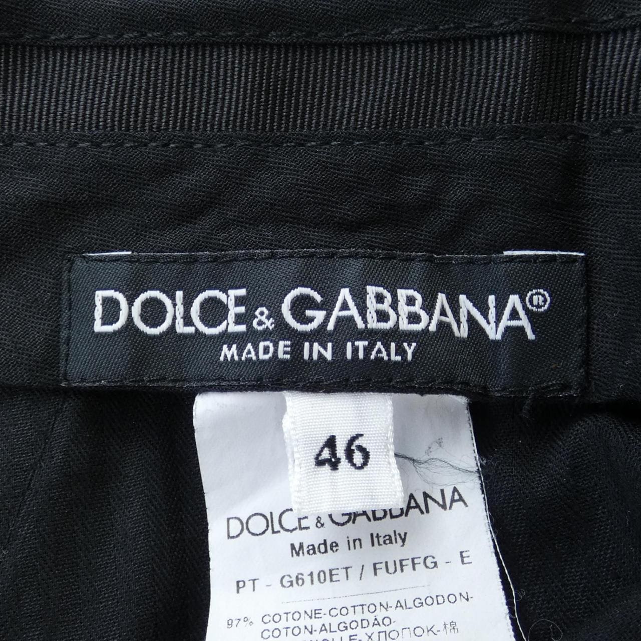 ドルチェアンドガッバーナ DOLCE&GABBANA G610ET パンツ
