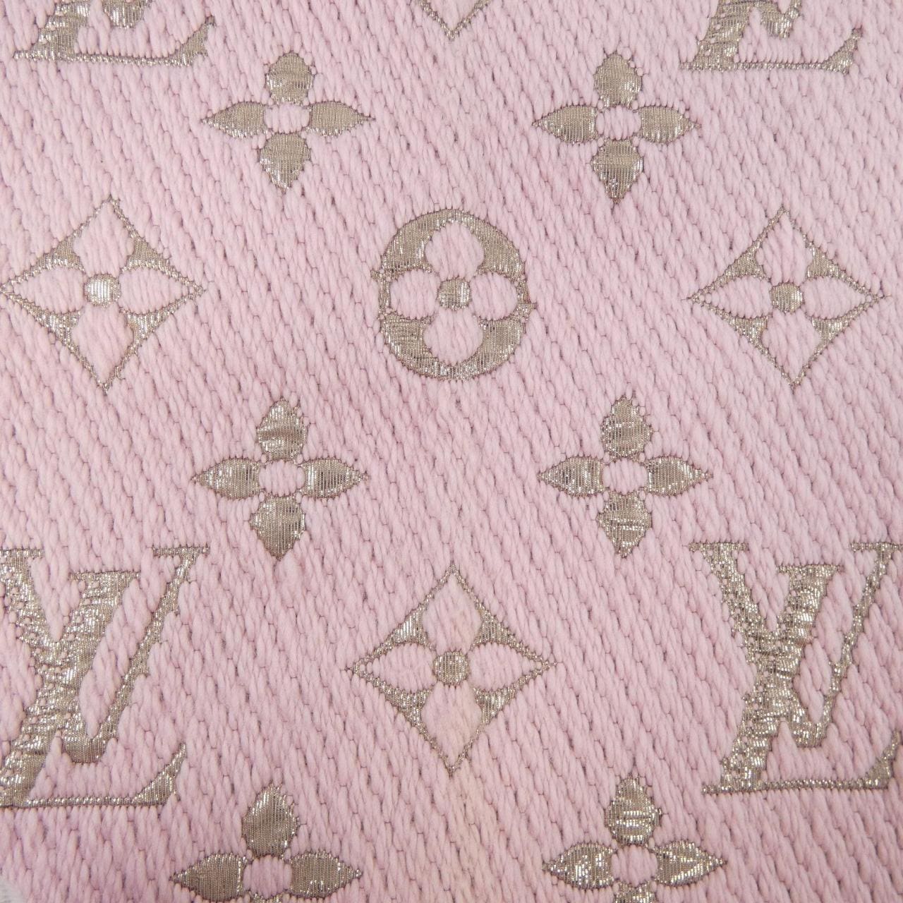 ルイヴィトン LOUIS VUITTON エシャルプ ロゴマニア シャイン M70466 MUFFLER