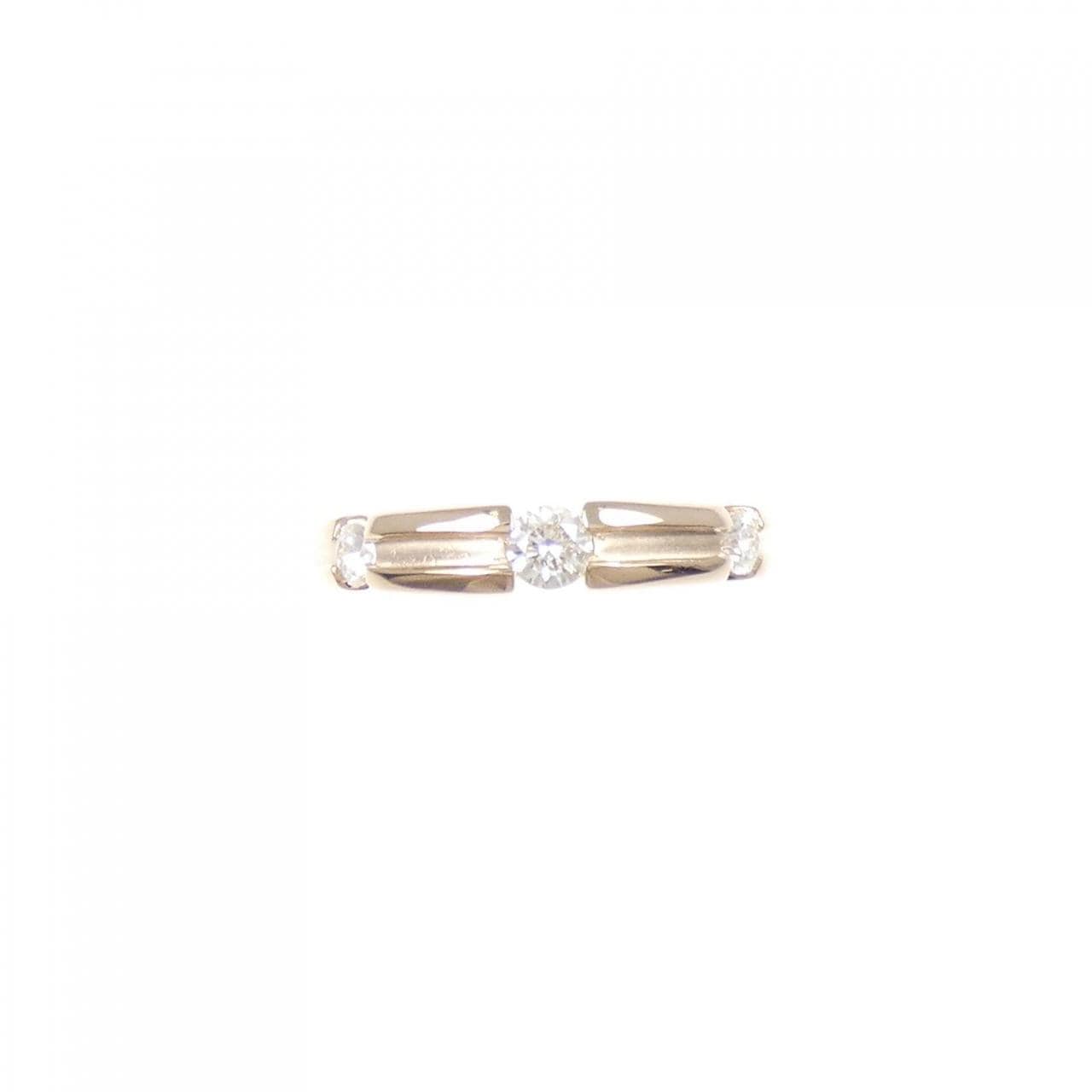 K18PG ダイヤモンド リング 0.20CT