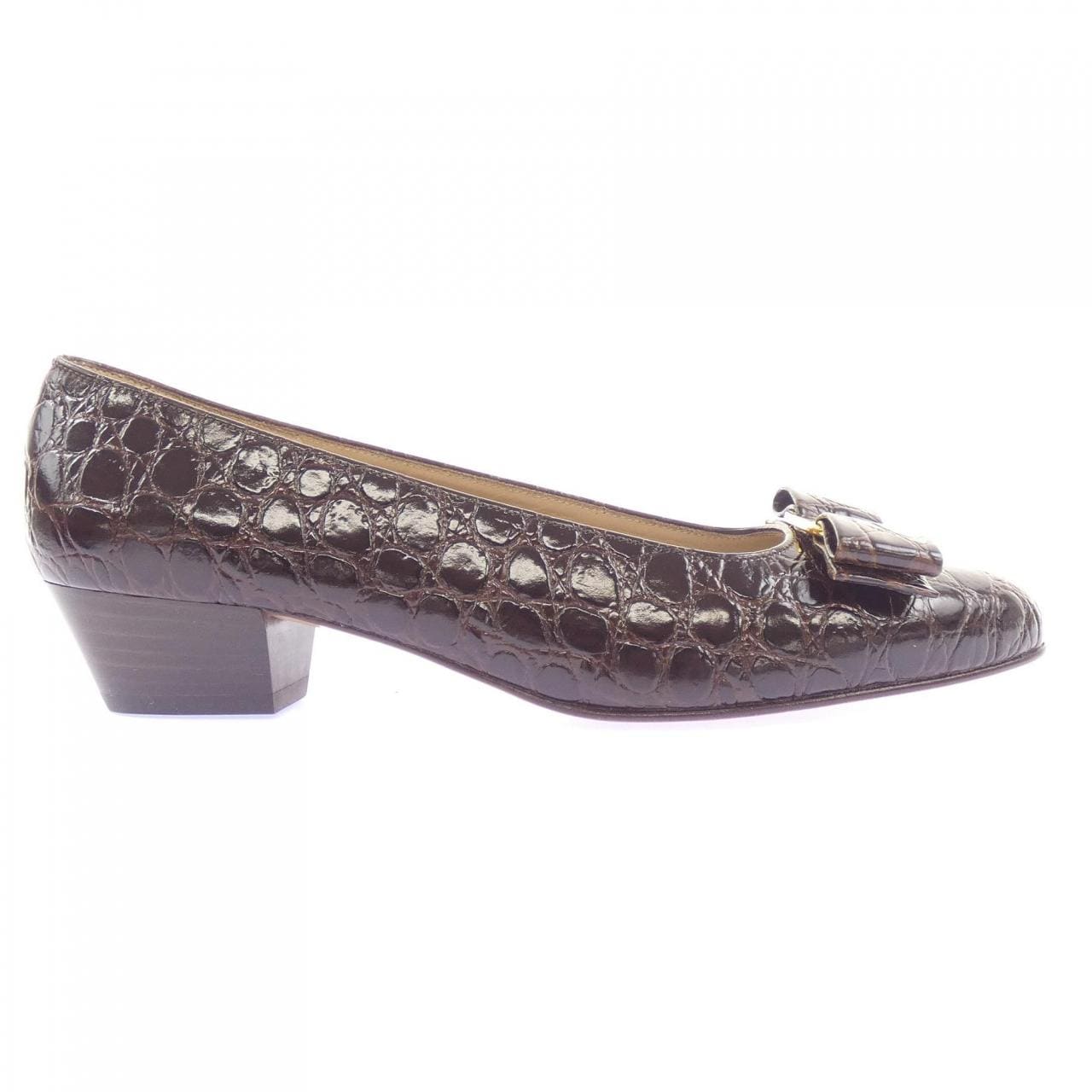 【ヴィンテージ】サルヴァトーレフェラガモ SALVATORE FERRAGAMO VARA パンプス