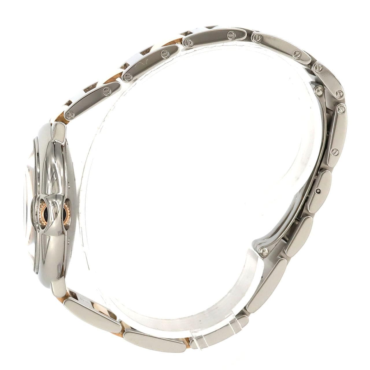 カルティエ バロンブルーMM PGコンビ W6920033 SSxPG 自動巻