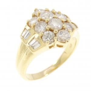 750YG ダイヤモンド リング