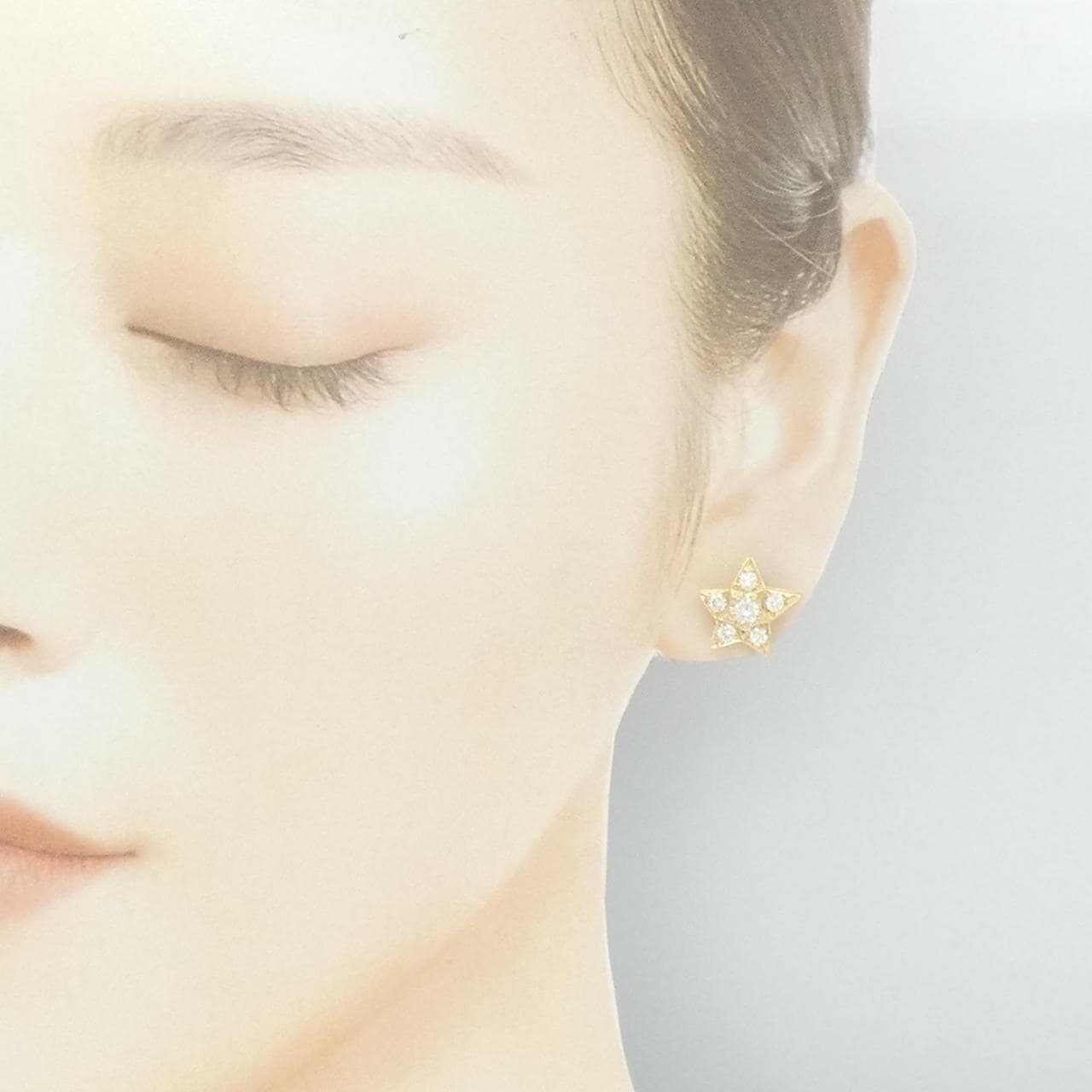CHANEL彗星耳環