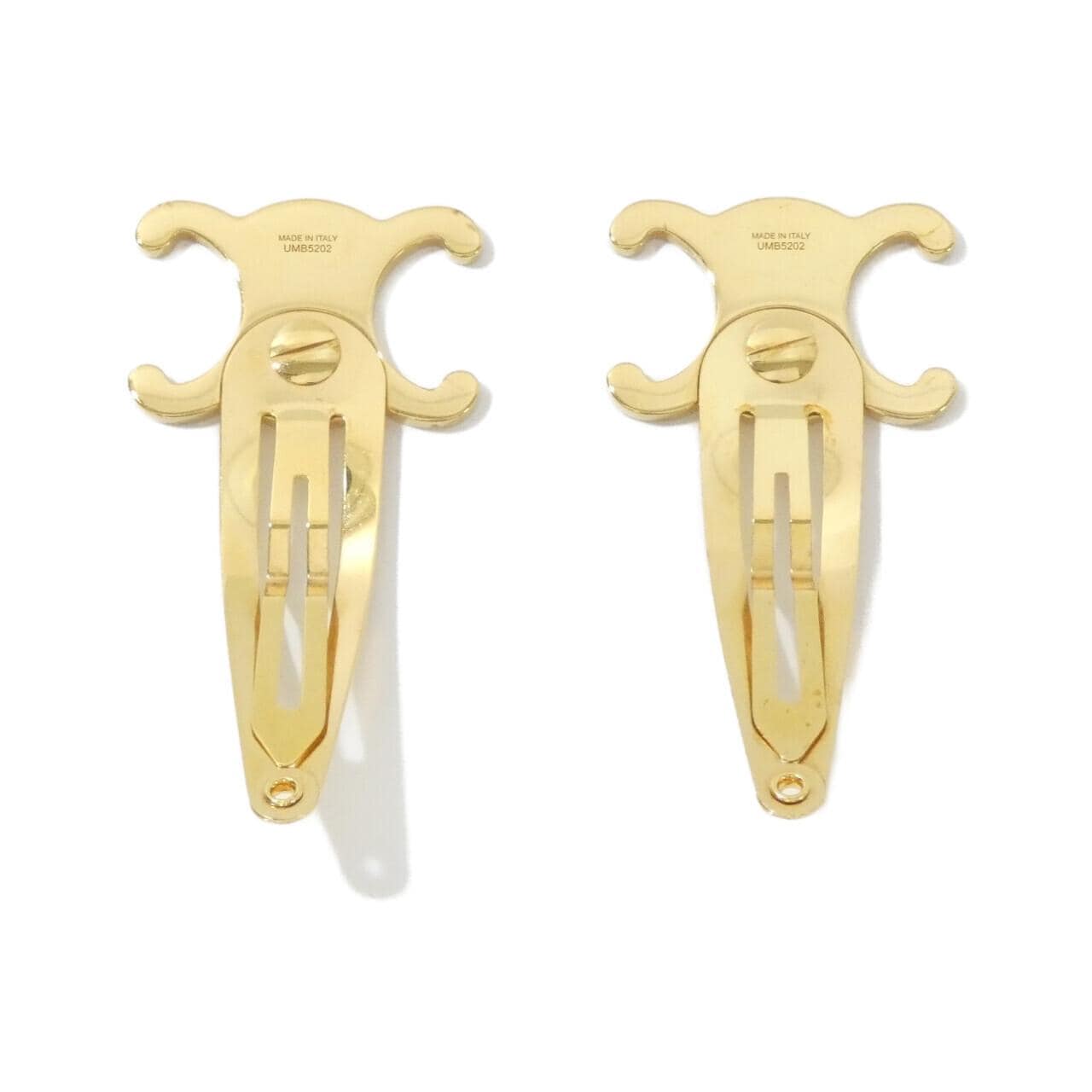 セリーヌ トリオンフ スナップ クリップ 46Z656BSL ヘアークリップ