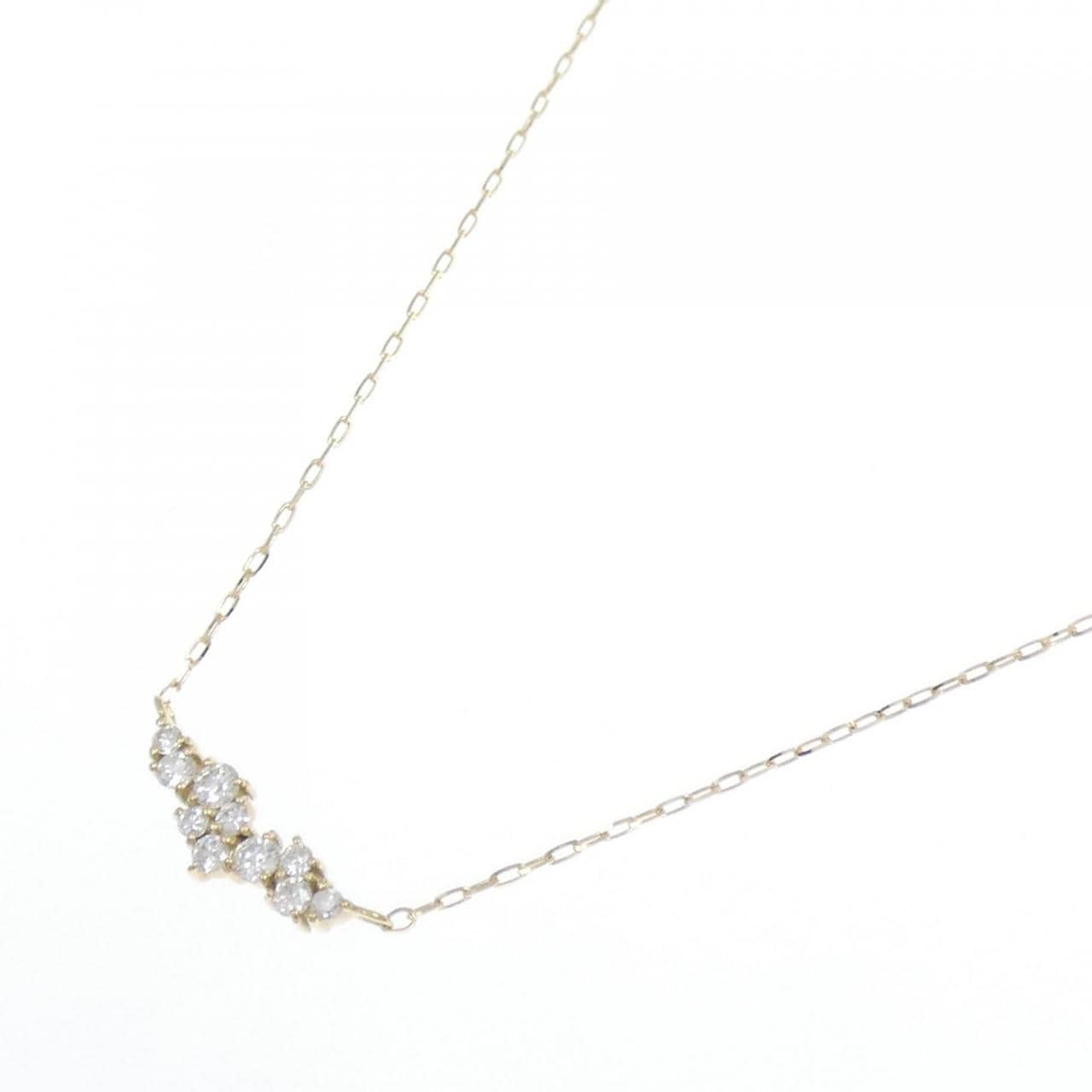 [Remake] K18YG Diamond necklace 0.10CT