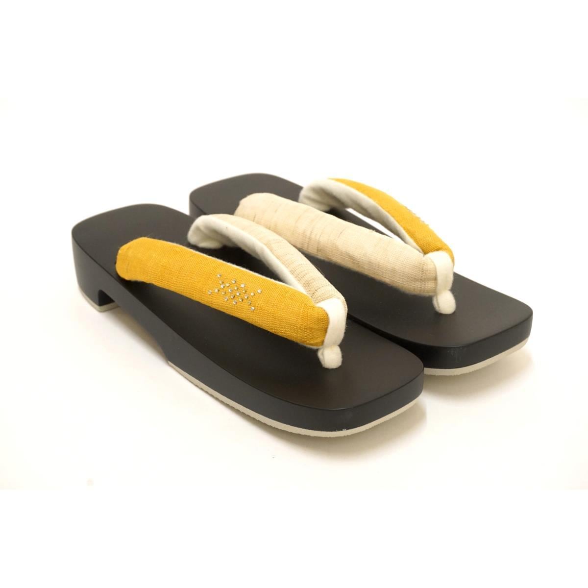 【新品】女下駄　チェコビーズ　Ｆサイズ