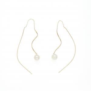 K18YG アコヤパール ピアス 5.9mm