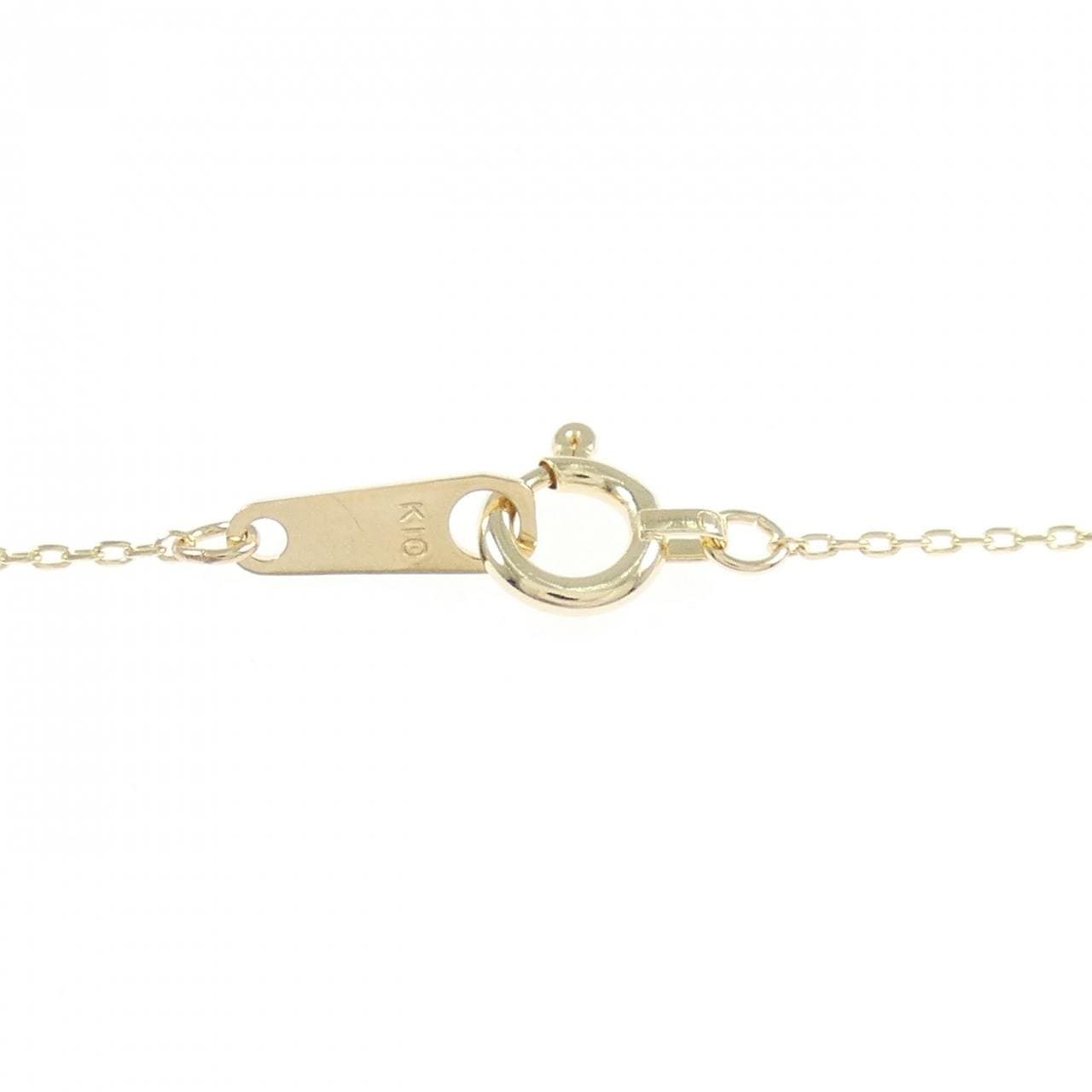 K10YG ダイヤモンド ネックレス 0.05CT