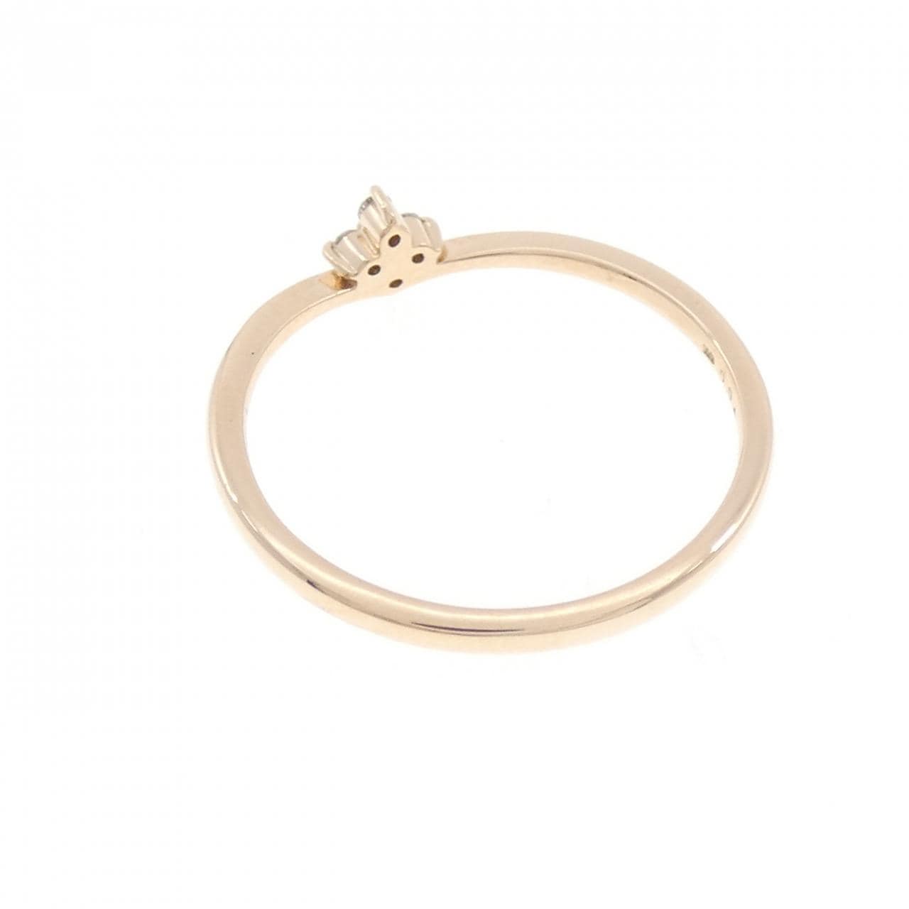 K10PG ダイヤモンド リング 0.04CT