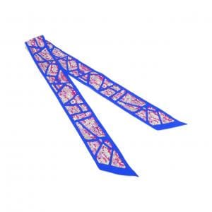 HERMES RIVE DROITE RIVE GAUCHE Twilly 062868S Scarf