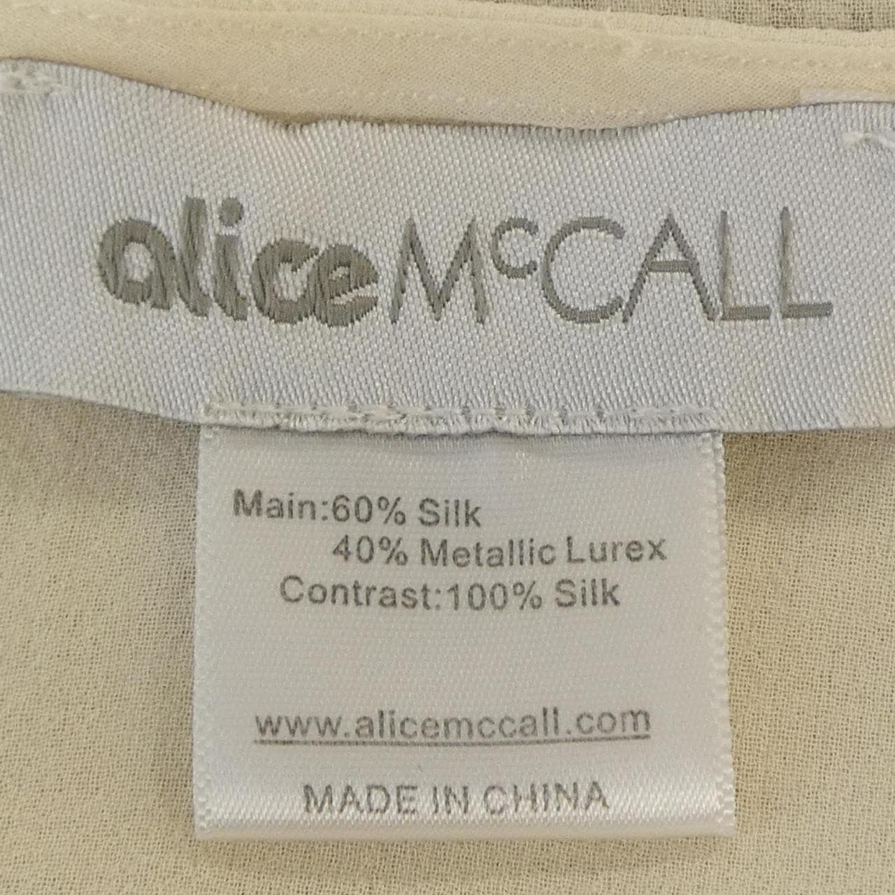 アリスマッコール ALICE MACCALL トップス