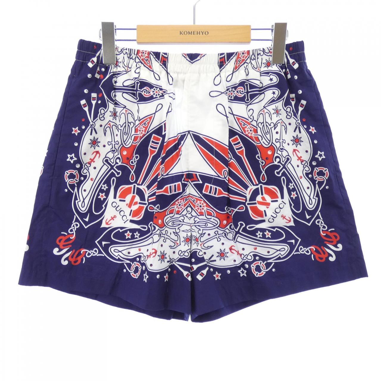 グッチ GUCCI GUCCIバンダナプリントコットンショートパンツ 787502 ZAQYH ショートパンツ