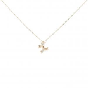 K10YG ダイヤモンド ネックレス 0.01CT