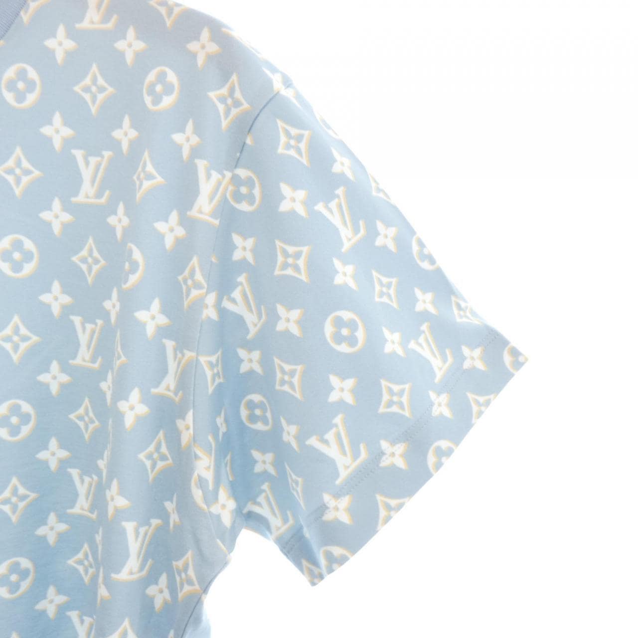 ルイヴィトン LOUIS VUITTON ストライプアクセント モノグラム FPTS42CBA Tシャツ