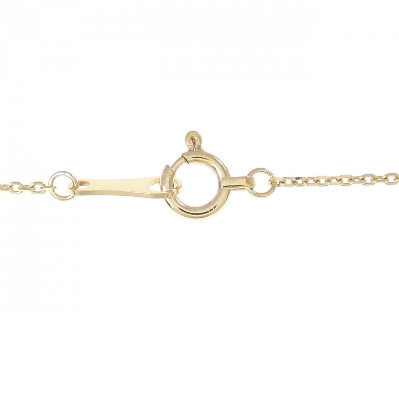 K18YG ダイヤモンド ネックレス 0.10CT