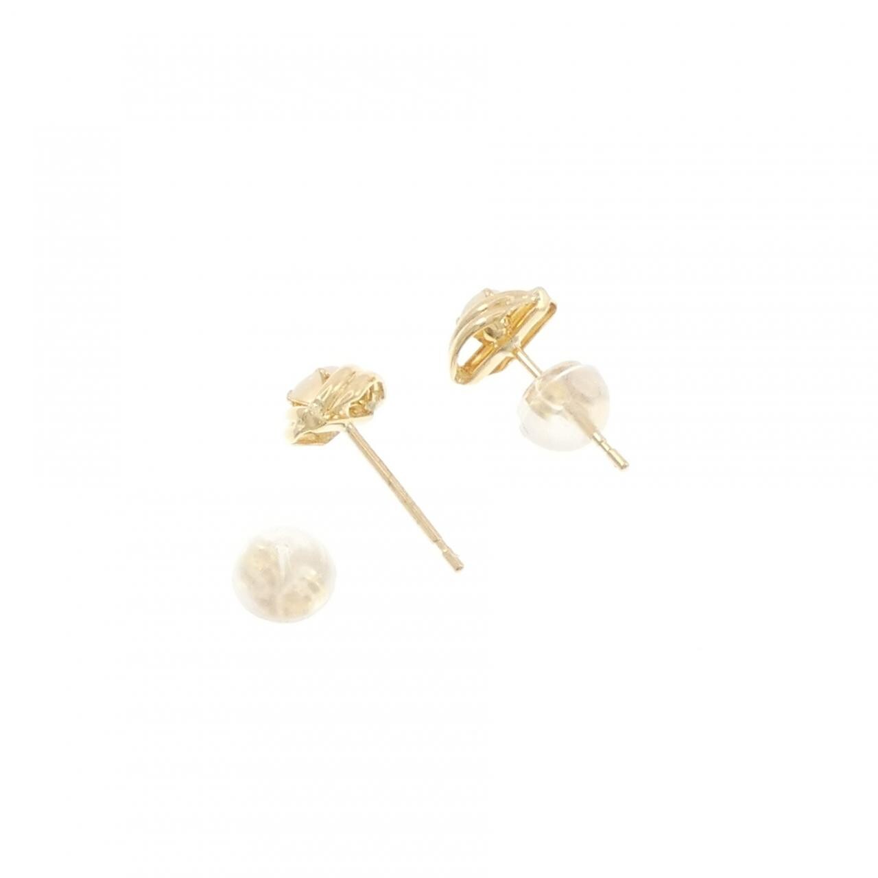 K18YG オパール ピアス